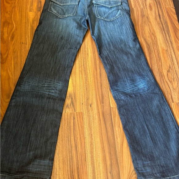 Women Zara TRF Denim Rules blue jeans size 8 preowned - Picture 8 of 16